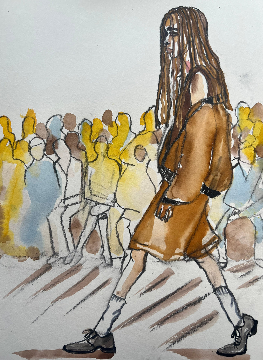 'Type casting: Tracey 'Bunny' Smith's Fashion Illustrations for FIDA Worldwide, Fashion Scout, and London Fashion Week"