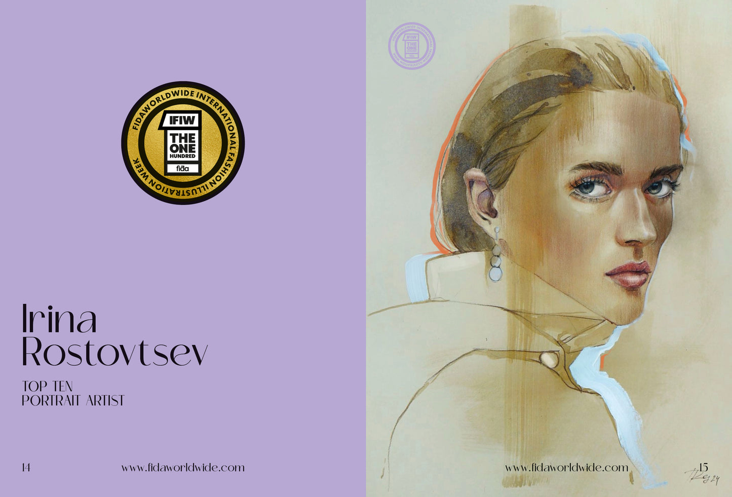 The Top 100 Book of Portrait fashion Artists