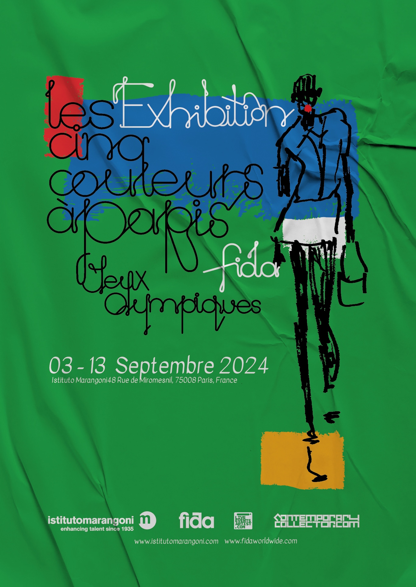 '5 Colours of Paris' - Olympics Exhibition in Paris - EARLY BIRD FEES