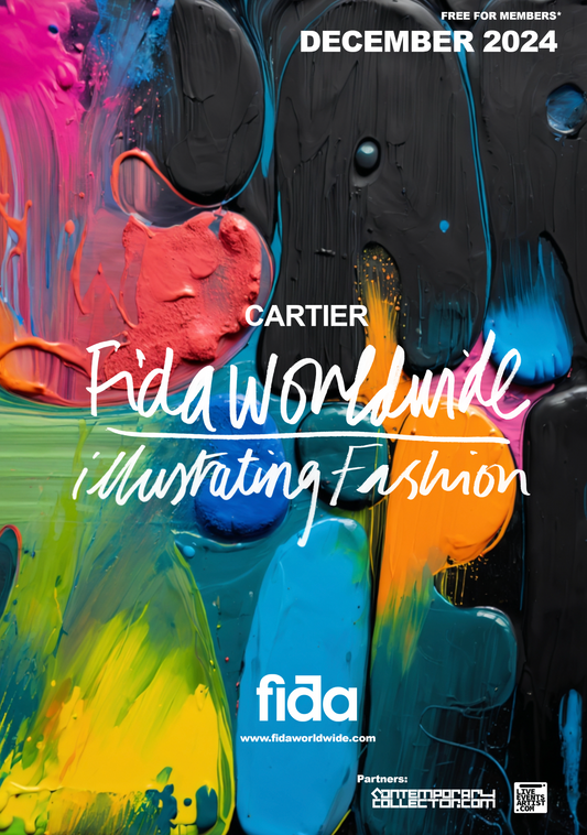 'Illustrating Fashion' Series - CARTIER - DEC 24